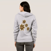 wings blauw hoodie (Achterkant volledig)