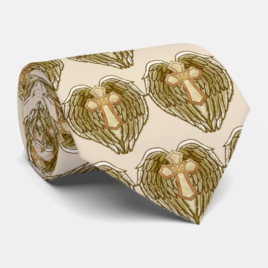 Wings Cross Crown stropdas (Opgerold)