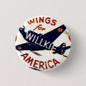 Wings for Willkie - Button (Voorkant)