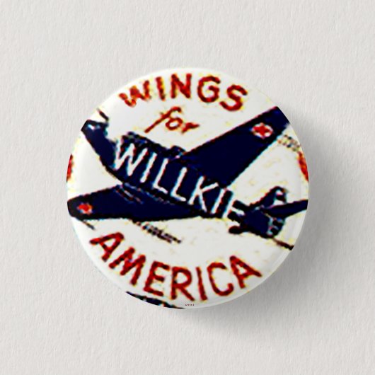 Wings for Willkie - Button (Voorkant)