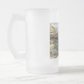 Wings in de lucht - verdiend nooit matglas bierpul (Links)