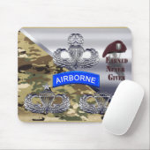 Wings in de lucht - verdiend nooit muismat (Met muis)