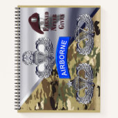 Wings in de lucht - verdiend nooit notitieboek (Voorkant)