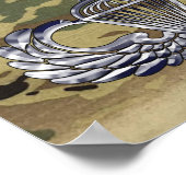 Wings in de lucht - verdiend nooit poster (Hoek)