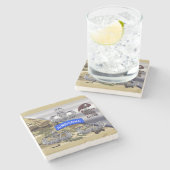 Wings in de lucht - verdiend nooit stenen onderzetter (Zijkant)