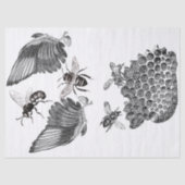 Wings Junk Journal Elements Decoupage Sheet Tissuepapier (Voorkant)