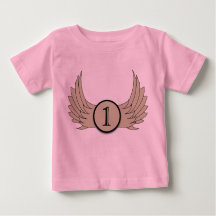 Wings (leeftijd 1) - Baby Fine Jersey T-Shirt 