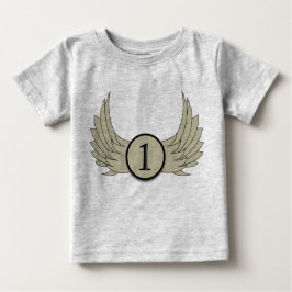 Wings (leeftijd 1) - Baby Fine Jersey T-Shirt 
