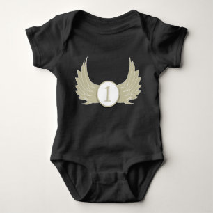 Wings (leeftijd 1) - Baby Jersey Bodysuit 