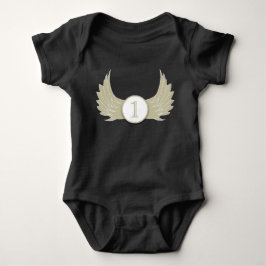 Wings (Leeftijd 1) - Baby Jersey Bodysuit Romper