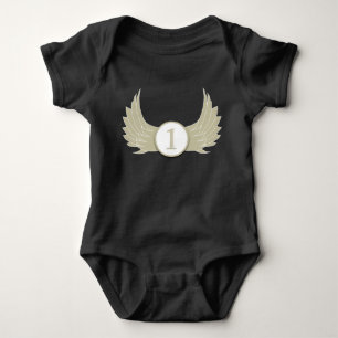 Wings (Leeftijd 1) - Baby Jersey Bodysuit Romper