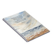 Wings Like Eagles Jesaja Bijbelvers Notitieboek (Rechterzijde)