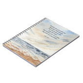 Wings Like Eagles Jesaja Bijbelvers Notitieboek (Linkerzijde)