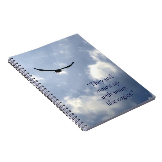 Wings Like Eagles Notitieboek (Rechterzijde)