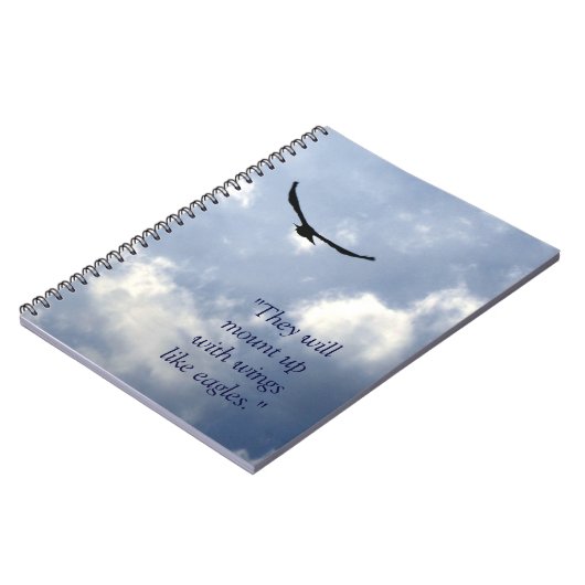 Wings Like Eagles Notitieboek (Linkerzijde)