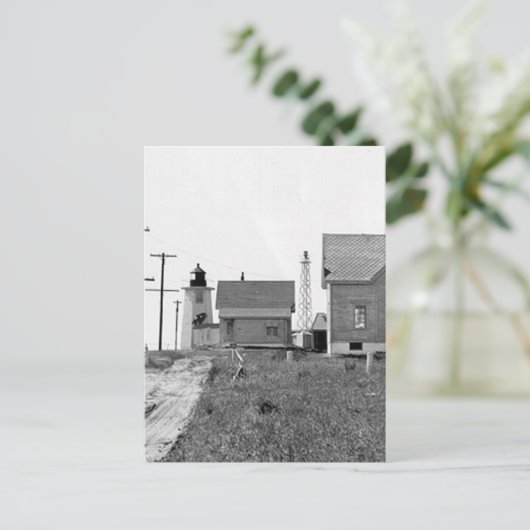 Wings Neck Lighthouse Briefkaart (Staand voorkant)