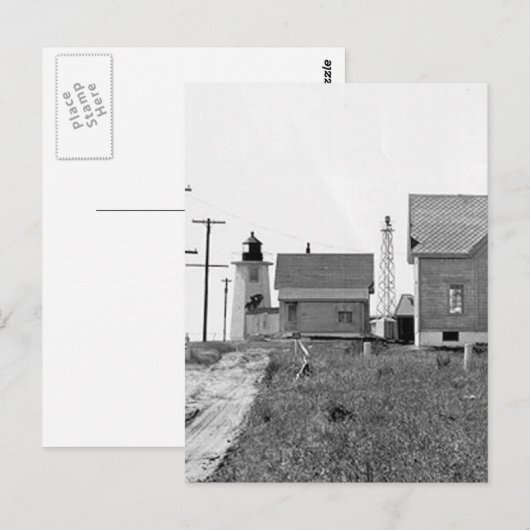 Wings Neck Lighthouse Briefkaart (Voorkant / Achterkant)