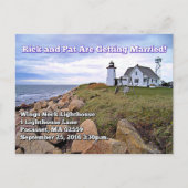 Wings Neck Lighthouse, Massachusetts Briefkaart (Voorkant)