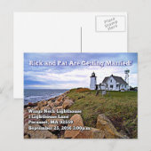 Wings Neck Lighthouse, Massachusetts Briefkaart (Voorkant / Achterkant)