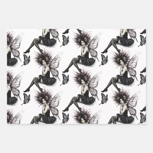 Wings of a Fairytale Inpakpapier Vel (Voorkant 3)