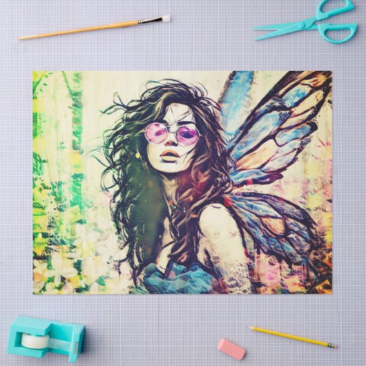 Wings of a Fairytale  Tissuepapier (Craft)