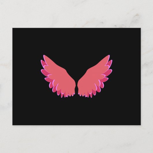 Wings of Angel Briefkaart (Voorkant)