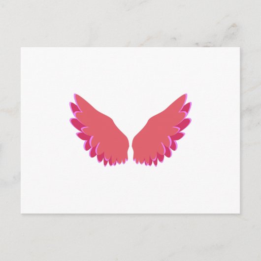 Wings of Angel Briefkaart (Voorkant)