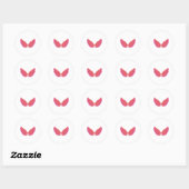 Wings of Angel Ronde Sticker (Vel)