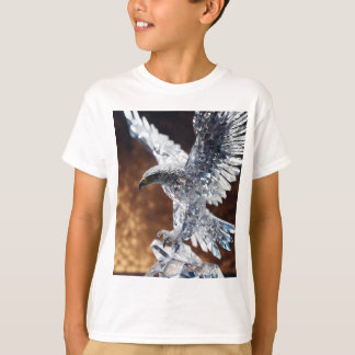 Wings of Change: Crystal Eagle Transformation T-sh T-shirt