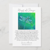 Wings of Change Story Kaart Notitiekaartje (Achterkant)