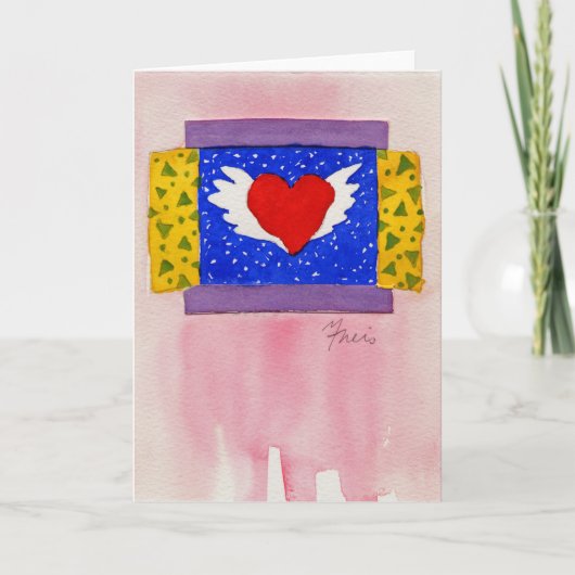 Wings of Desire Feestdagen Kaart (Voorkant)