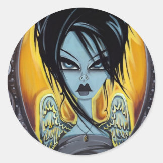 Wings of Desire Ronde Sticker