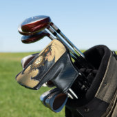 Wings of Eternity – The Timeless Guardian.  Golfheadcover (Insitu)