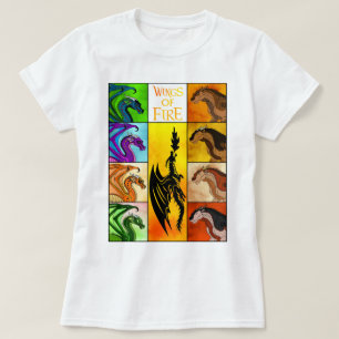 Wings of Fire Eras Tour Geïnspireerde Glory Dragon T-shirt