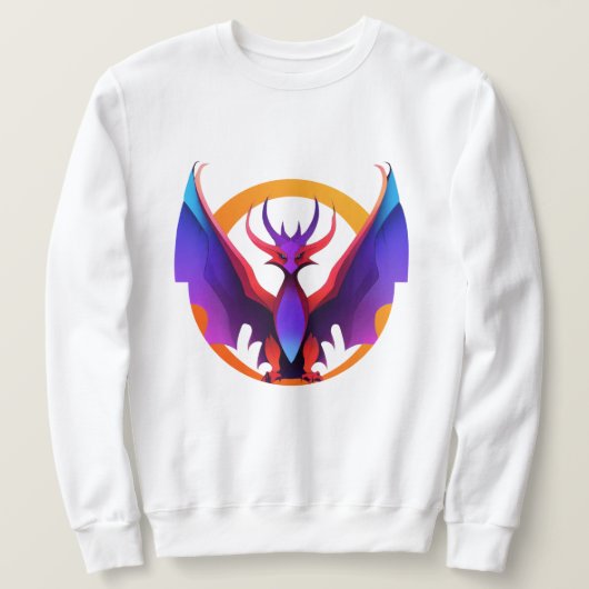 Wings of Freedom Dragon Sweatshirt Design (Design voorkant)