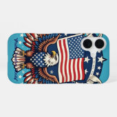 "Wings of Freedom" iPhone 16 Hoesje (Achterkant horizontaal)