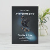 Wings of Freedom is de zwarte zwaan op het skatebo Kaart (Staand voorkant)