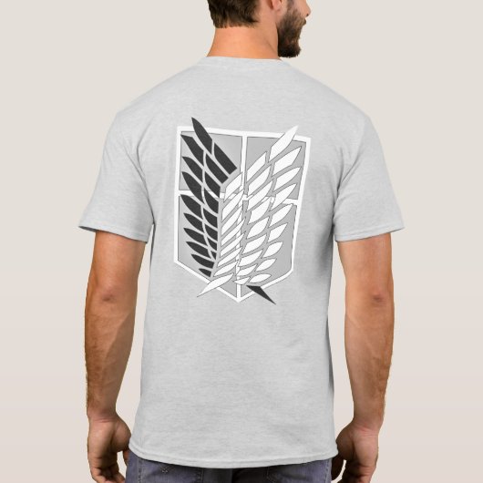 Wings of Freedom — Survey Corps Emblem Tee T-shirt (Achterkant)