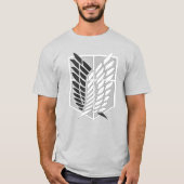 Wings of Freedom — Survey Corps Emblem Tee T-shirt (Voorkant)