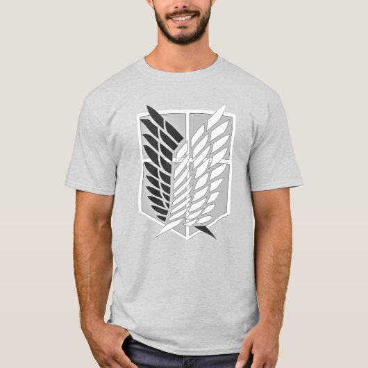 Wings of Freedom — Survey Corps Emblem Tee T-shirt (Voorkant)