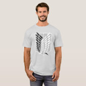 Wings of Freedom — Survey Corps Emblem Tee T-shirt (Voorkant volledig)