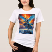 Wings of Glory Tri-Blend Shirt (Voorkant)