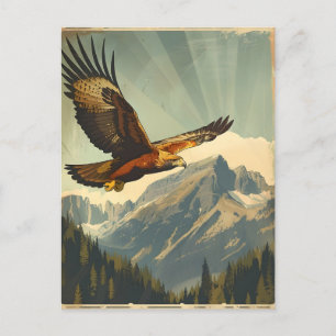 Wings of Glory:  vlucht van de Golden Eagle Briefkaart