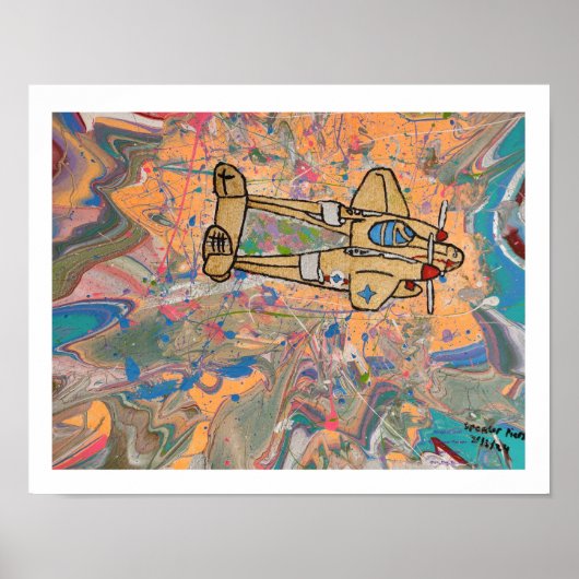 Wings of Gold Open Editie Poster (Voorkant)