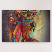 Wings of Imagination – A Bold Flight Through Color Legpuzzel (Horizontaal)