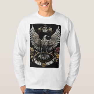 Wings of Legacy: De majestueuze Black Crow familie T-shirt