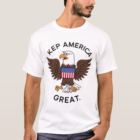 "Wings of Liberty: Eagle Tribute" T-shirt (Voorkant)