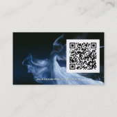 Wings of Light | Vleugelige Engel QR-code Visitekaartje (Voorkant)