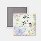 Wings of Love Bruiloft Collectie Magneet (Voorkant / Achterkant)