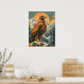 Wings of Majesty: Golden Eagle Poster (Keuken)